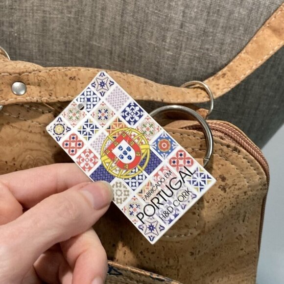 We Are Portugal Cork Brown Brown Cork backpack and wallet - Picture 6 of 16